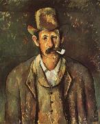 Paul Cezanne Man with a Pipe France oil painting reproduction